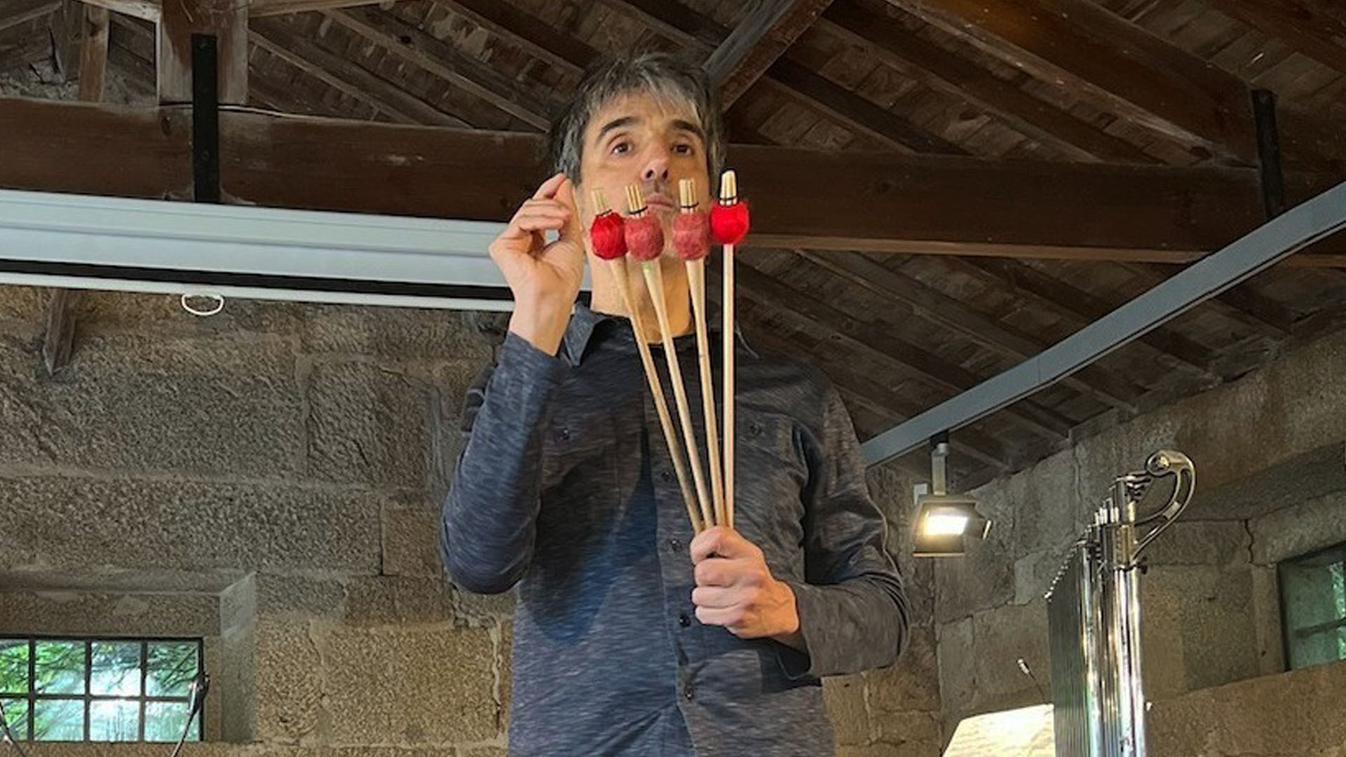 Desenvolvimento de baquetas Víbrida, Morgan Mallets, Castalla (ES)